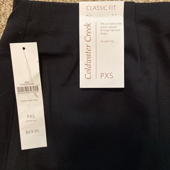 Coldwater Creek Classic Holly Ponte Pants - Picture 3 of 4